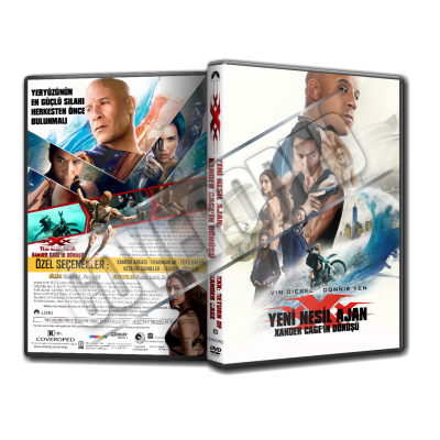 Yeni Nesil Ajan Xander Cage'in Dönüşü - xXx Return of Xander Cage Cover Tasarımı